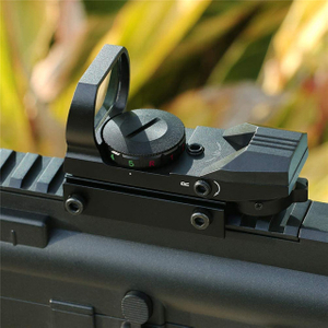 Available Rifle AR15 Reflex Sight Level 5 Brightness 20mm Rail Red Dot Scope