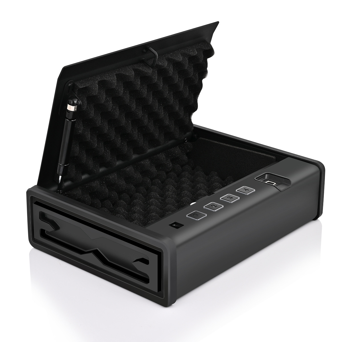 Gun Safe with Fingerprint Identification and Biometric Lock