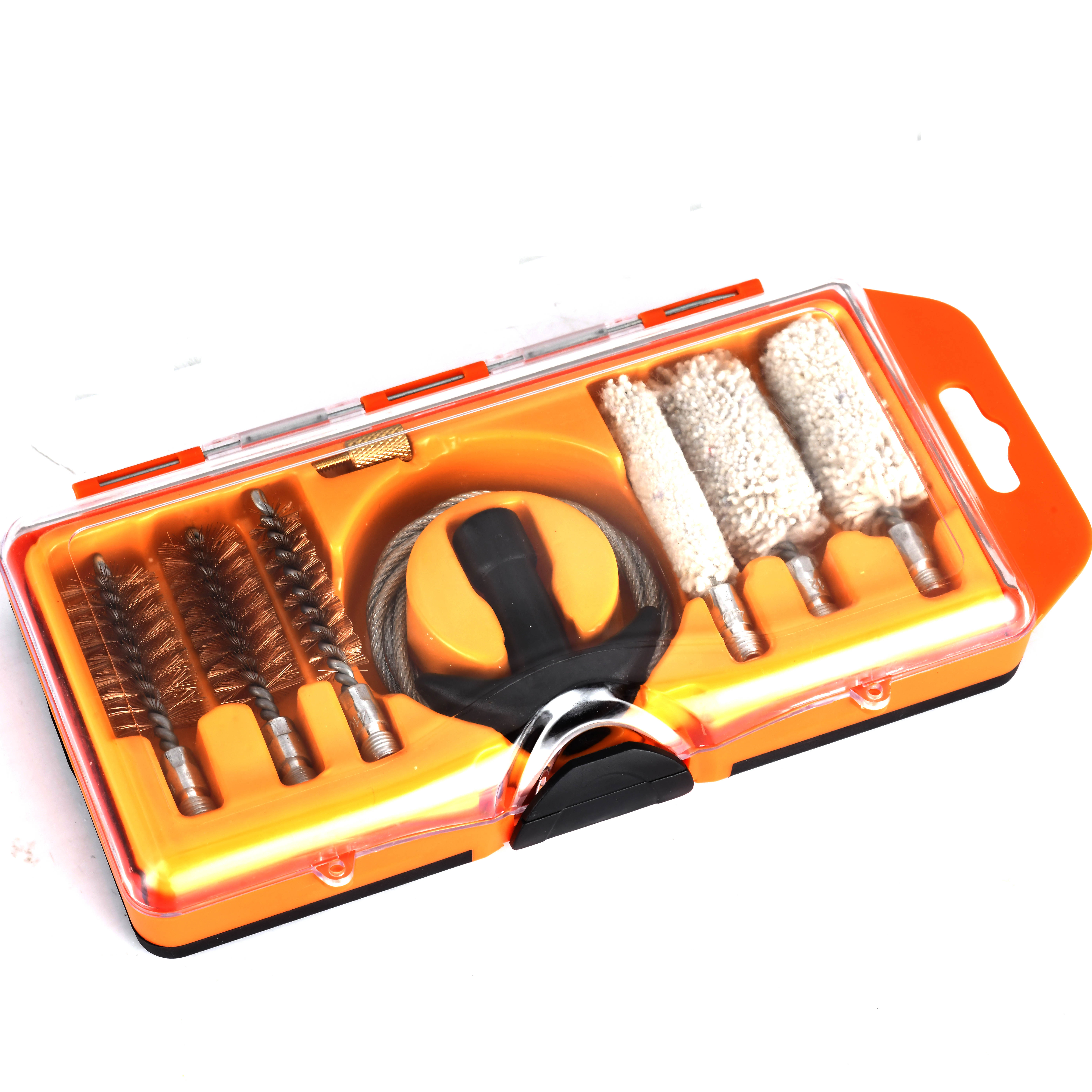 12ga 16ga .410cal Shotgun cleaning set copper wire brush cotton brush combination