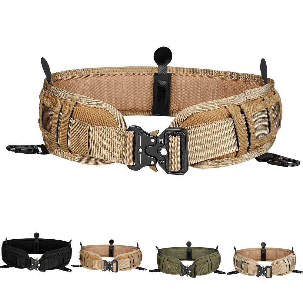 Tacticon Battle Belt | Combat Veteran Owned Company | Padded Tactical Belt | Duty Belt With Metal Quick Release Buckle