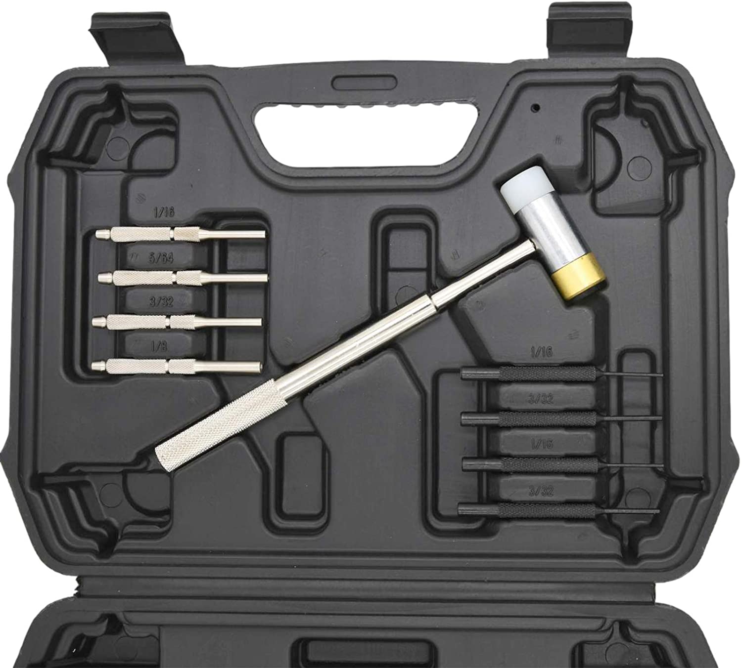 Roll Pin Punch Set, Gunsmithing Punch Tools, Made of Solid