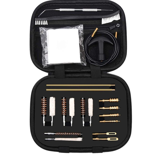 Manufacturer Sells Pistol Duct Cleaning Kits for Various Calibers Such As GLOCK 17 19