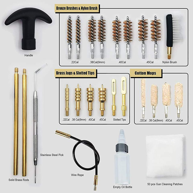 Selling 26 Piece Cleaning Tools for GLOCK Brass Gun Brush Cleaning Kit