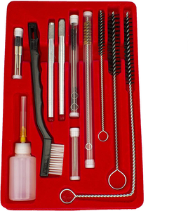 GK17-A Pro 23pc Spray Gun Cleaning Kit Case HVLP Air Tool Paint Gravity Detail Airbrush